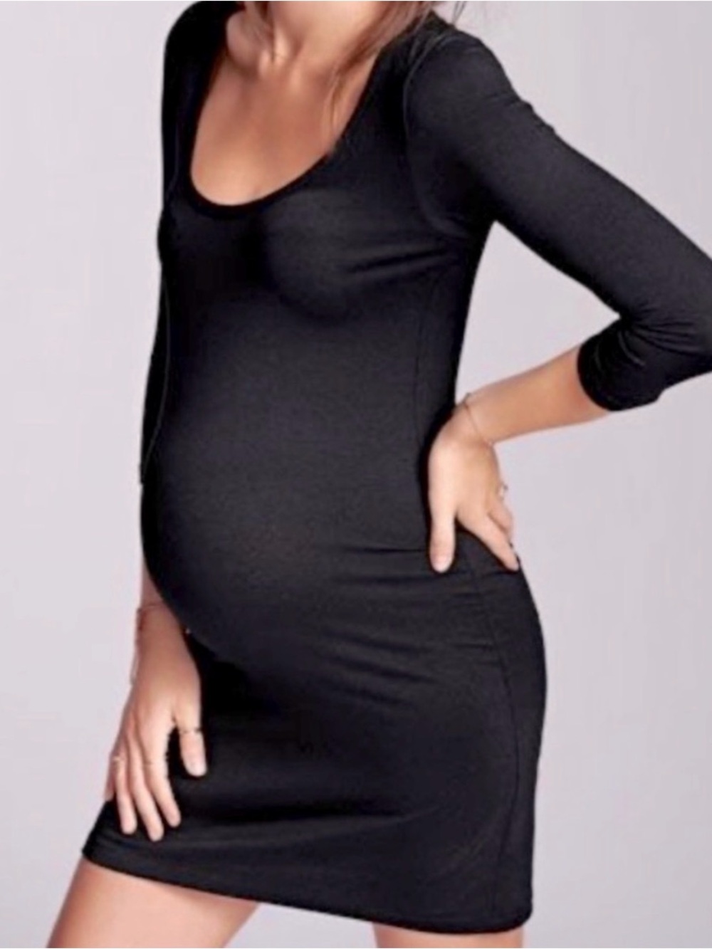 Hatch Black the 3/4 Body Dress NWT